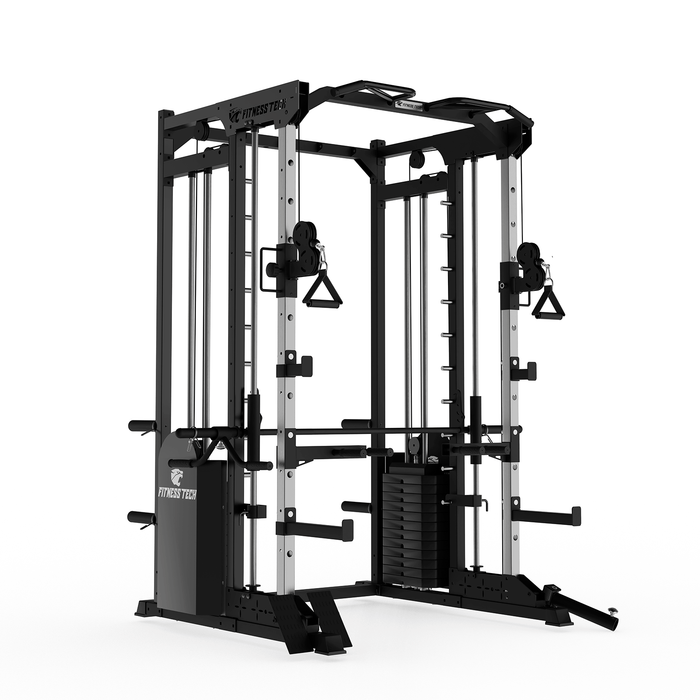 Maquina  Smith Machine S8000 I Máquina de Musculación Multifunción